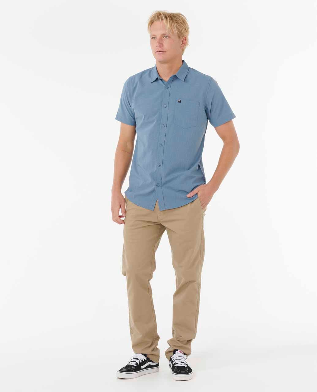 Rip Curl Men Classic Surf Tech Short Sleeve Shirt