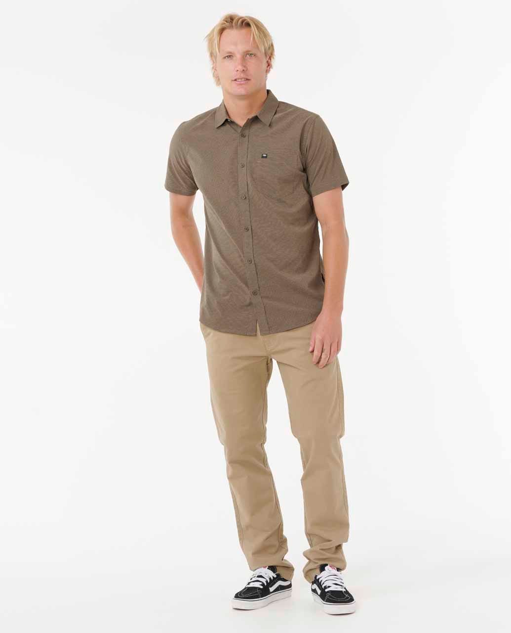 Rip Curl Men Classic Surf Tech Short Sleeve Shirt