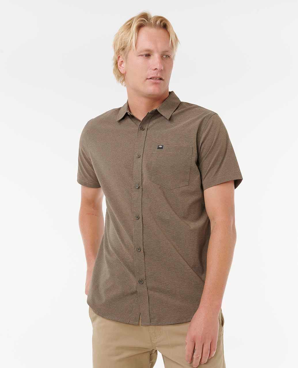 Rip Curl Men Classic Surf Tech Short Sleeve Shirt