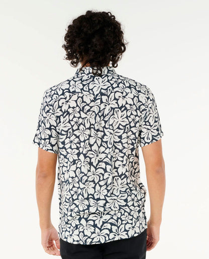 Rip Curl Men Fun Times Floral Short Sleeve Shirt