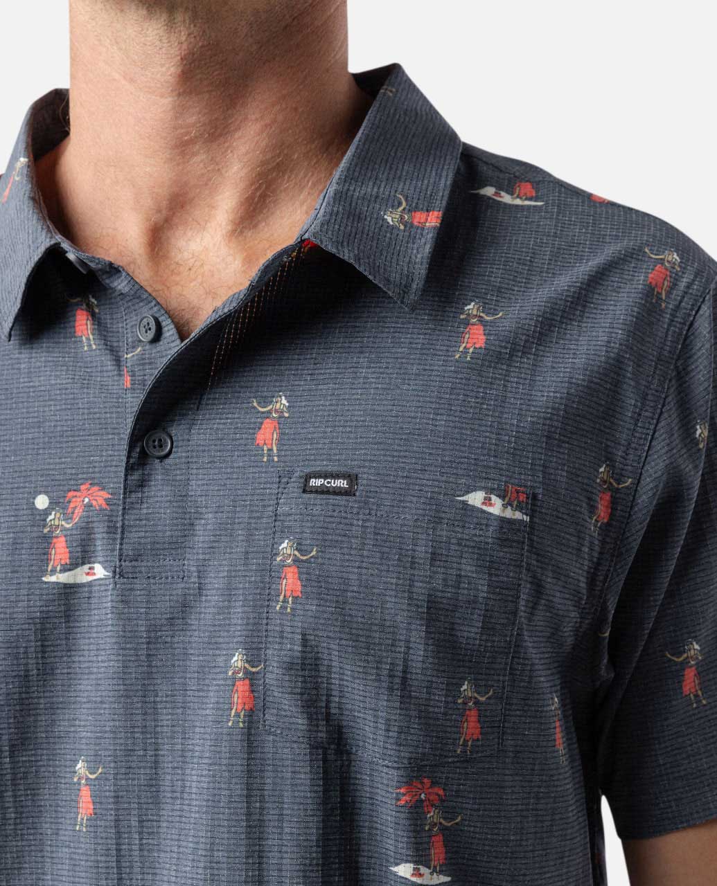Rip Curl Men Fun Times Tech Polo