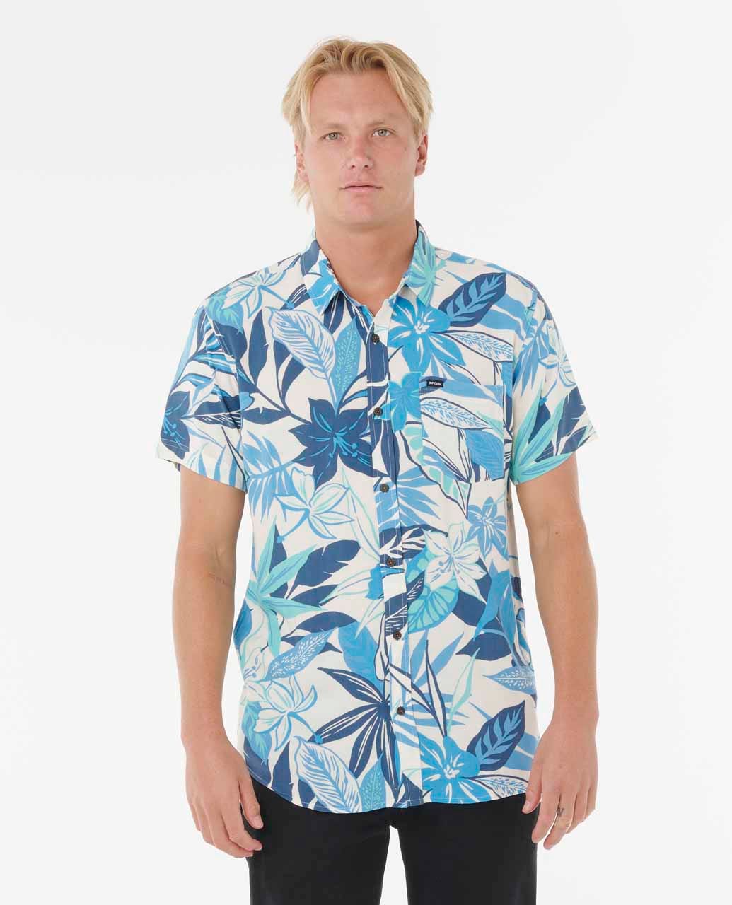 Rip Curl Men Rio Short Sleeve Shirt
