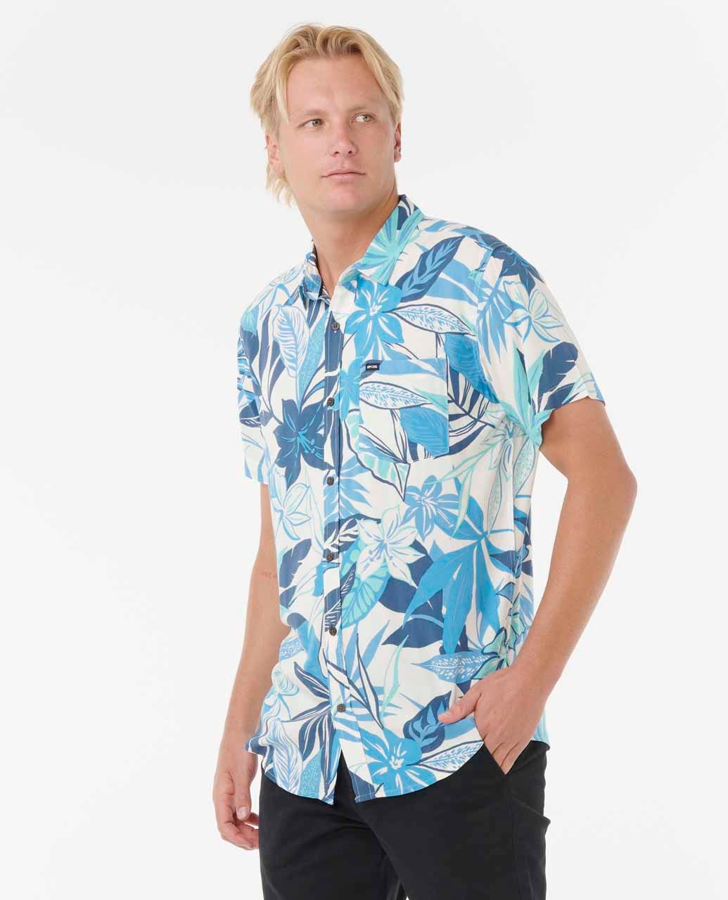Rip Curl Men Rio Short Sleeve Shirt