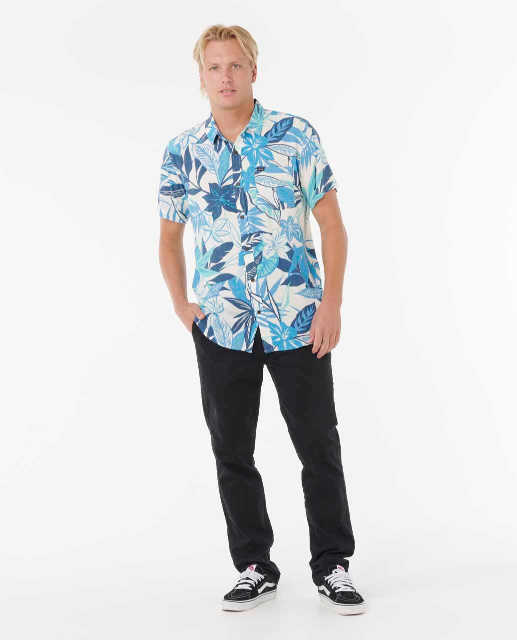 Rip Curl Men Rio Short Sleeve Shirt