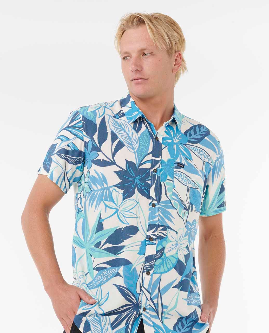 Rip Curl Men Rio Short Sleeve Shirt