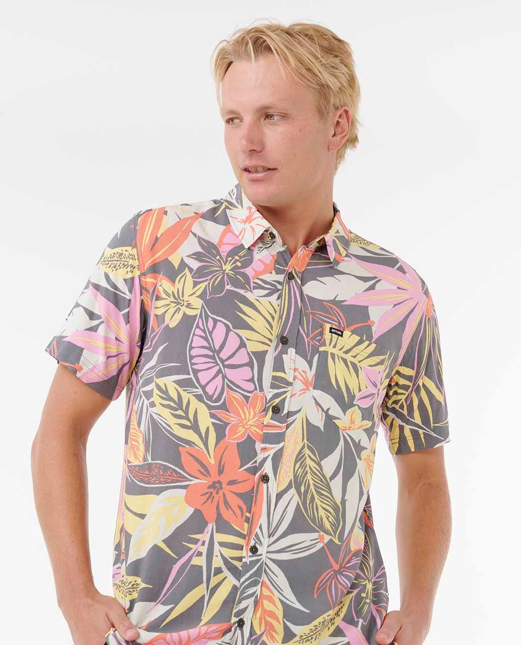 Rip Curl Men Rio Short Sleeve Shirt