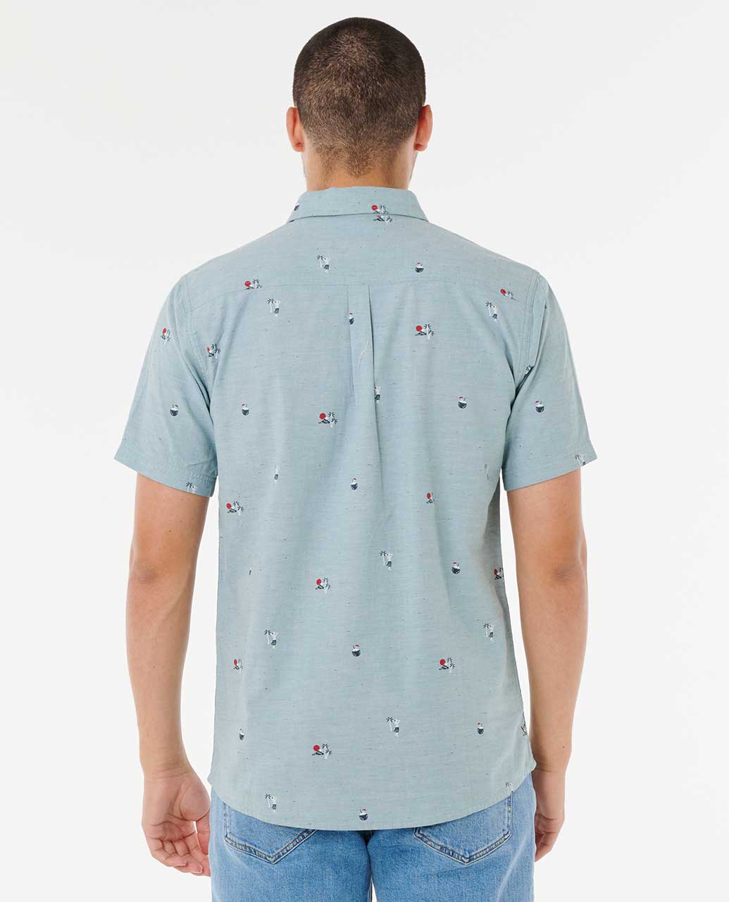 Rip Curl Men Skelly Breach Short Sleeve Shirt