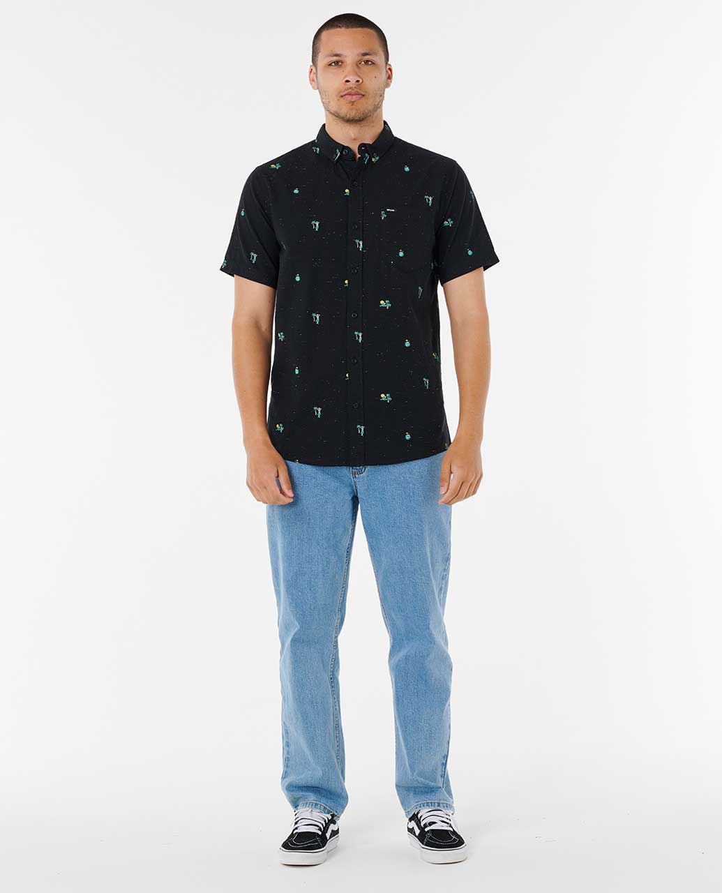 Rip Curl Men Skelly Breach Short Sleeve Shirt