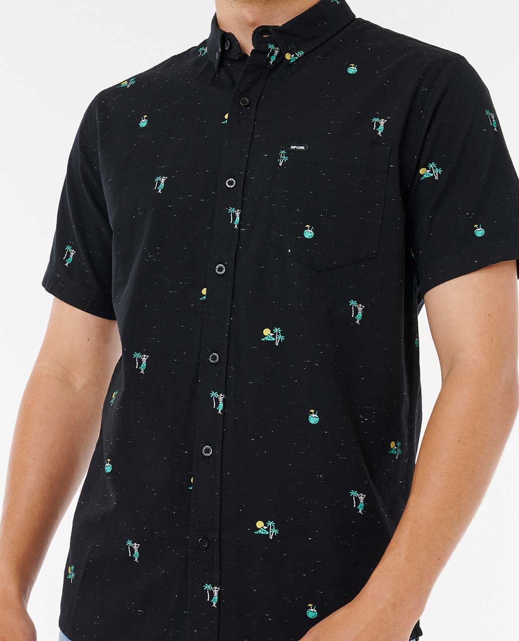 Rip Curl Men Skelly Breach Short Sleeve Shirt