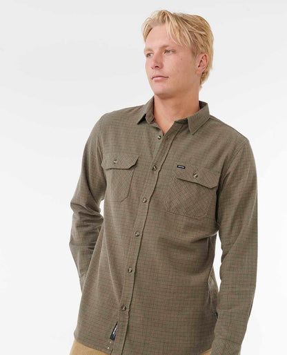 Rip Curl Men Classic Surf Checked In Flannel