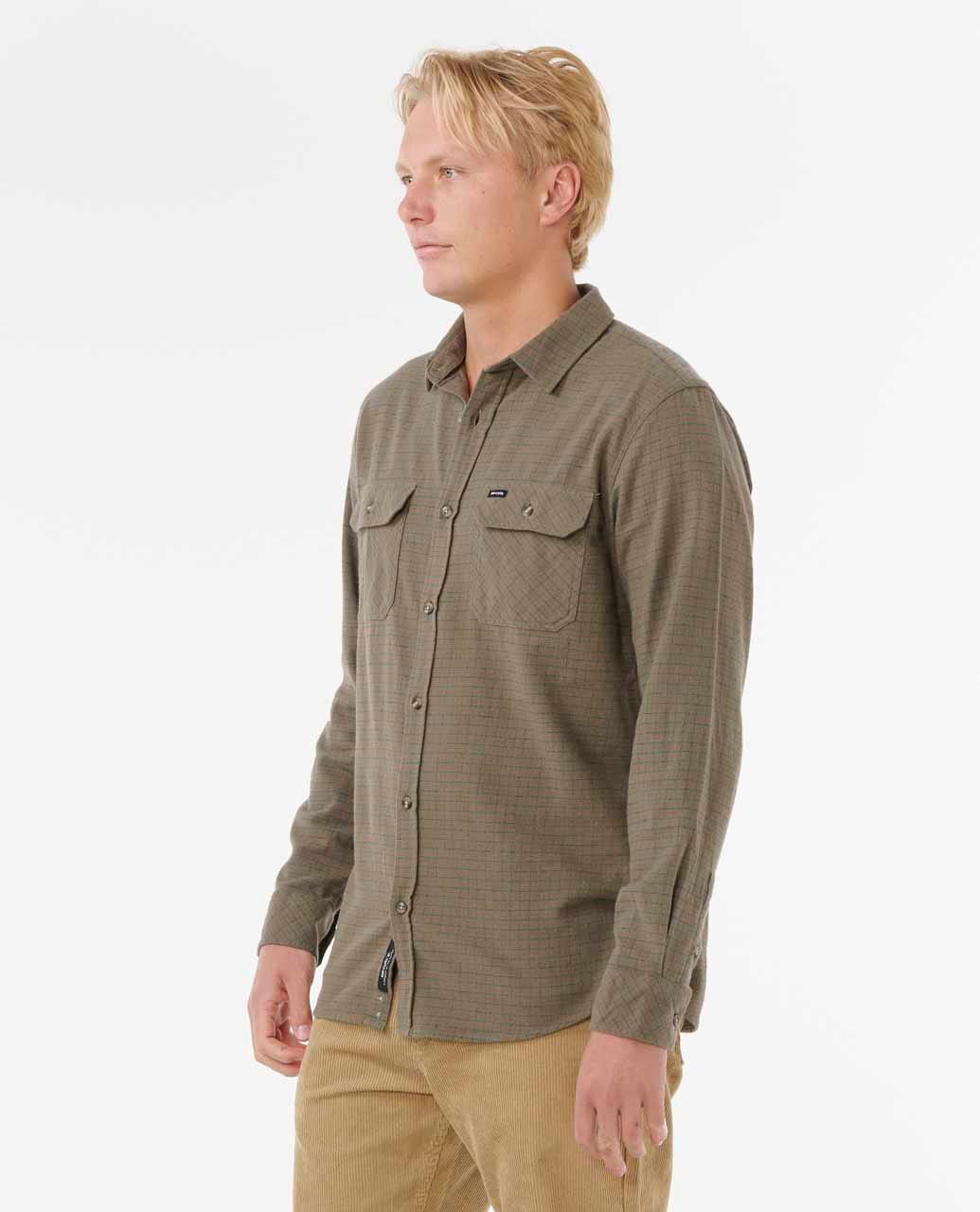 Rip Curl Men Classic Surf Checked In Flannel