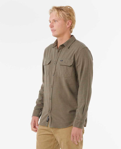 Rip Curl Men Classic Surf Checked In Flannel