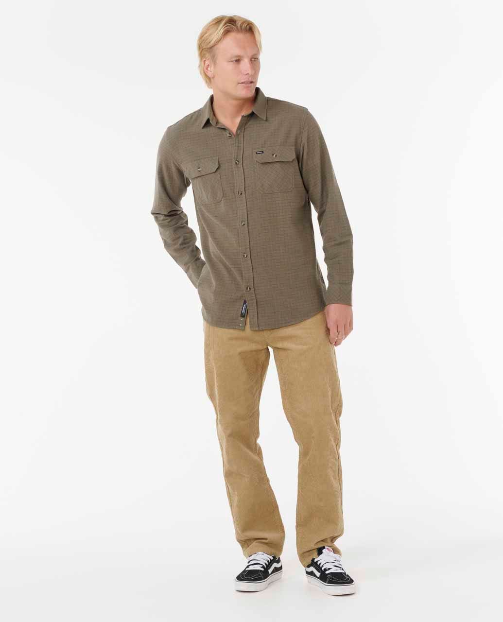 Rip Curl Men Classic Surf Checked In Flannel