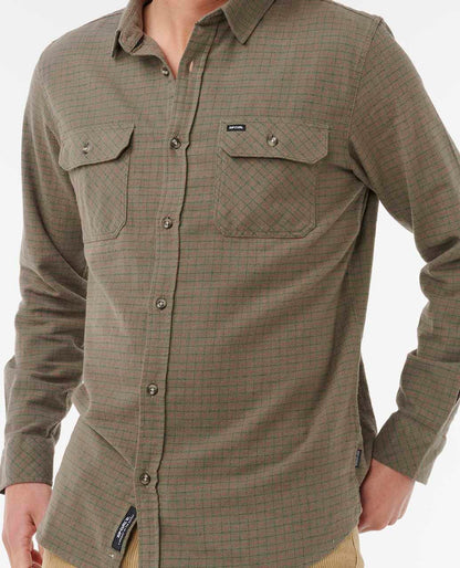 Rip Curl Men Classic Surf Checked In Flannel