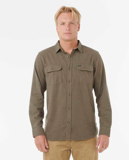 Rip Curl Men Classic Surf Checked In Flannel