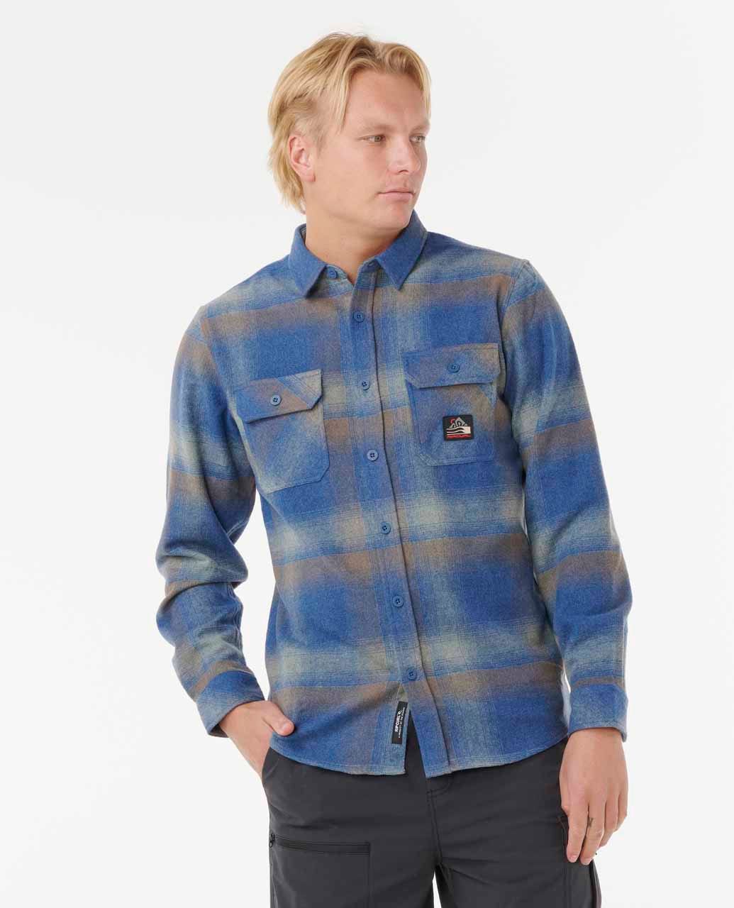 Rip Curl Men Search Wool Flannel