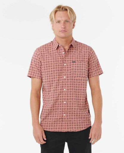 Rip Curl Men Fun Times Aerotech Short Sleeve Shirt