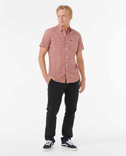 Rip Curl Men Fun Times Aerotech Short Sleeve Shirt