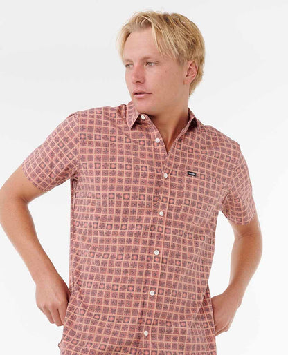 Rip Curl Men Fun Times Aerotech Short Sleeve Shirt