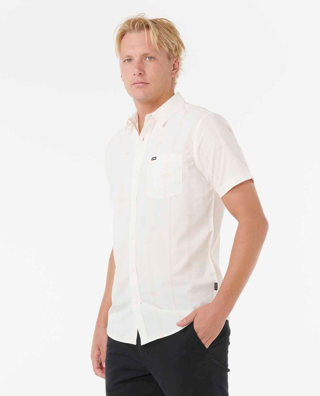 Rip Curl Men Fun Times Aerotech Short Sleeve Shirt