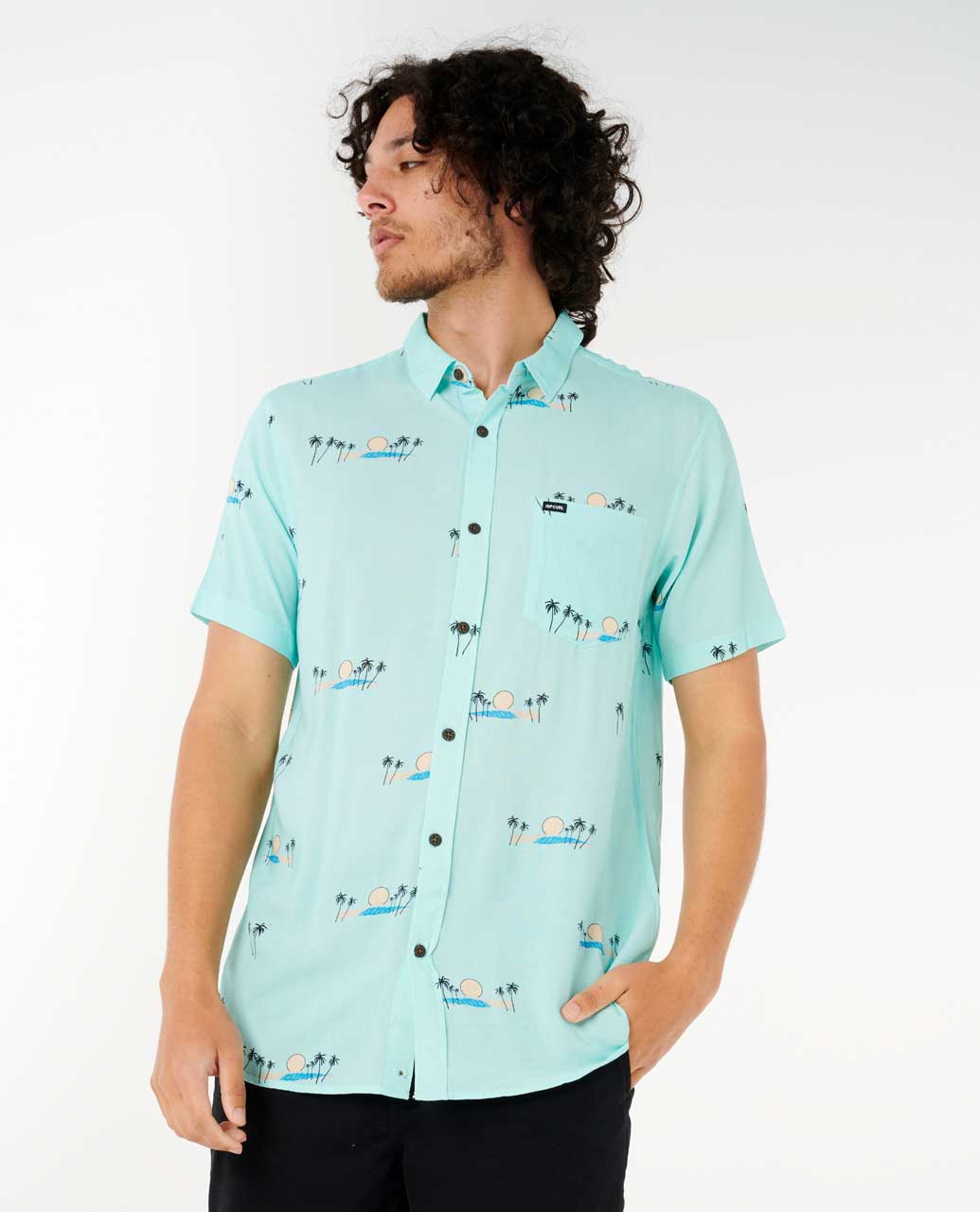 Rip Curl Men Artist Of The Search - Cody Welsh Short Sleeve Shirt