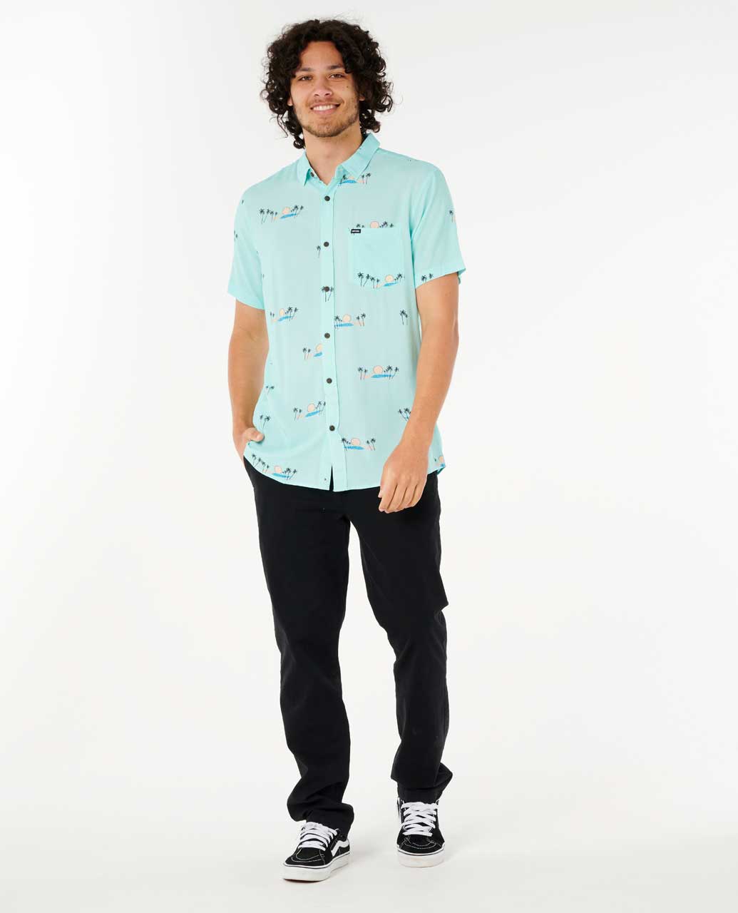 Rip Curl Men Artist Of The Search - Cody Welsh Short Sleeve Shirt