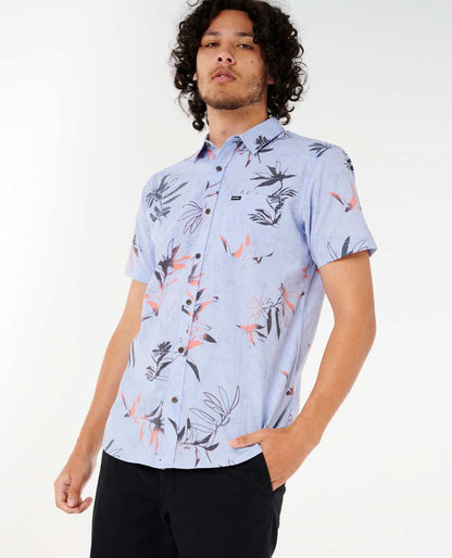 Rip Curl Men Heritage Floral Short Sleeve Shirt