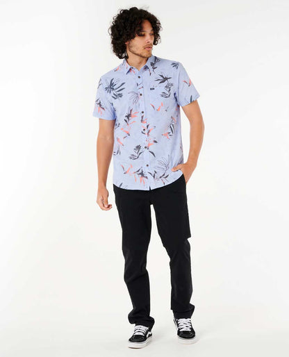 Rip Curl Men Heritage Floral Short Sleeve Shirt