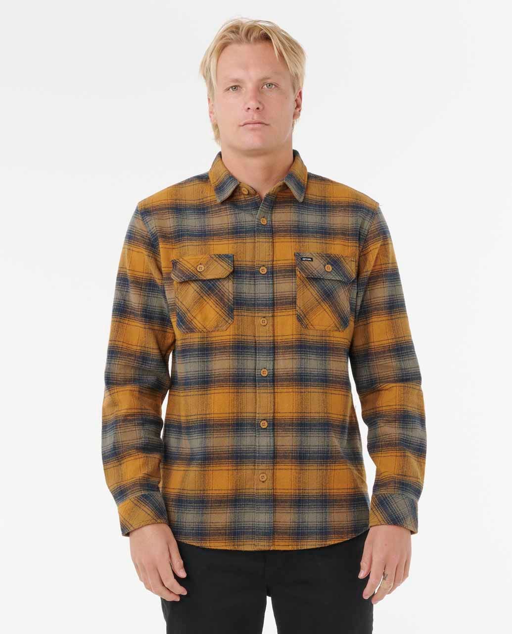 Rip Curl Men Count Flannel Shirt