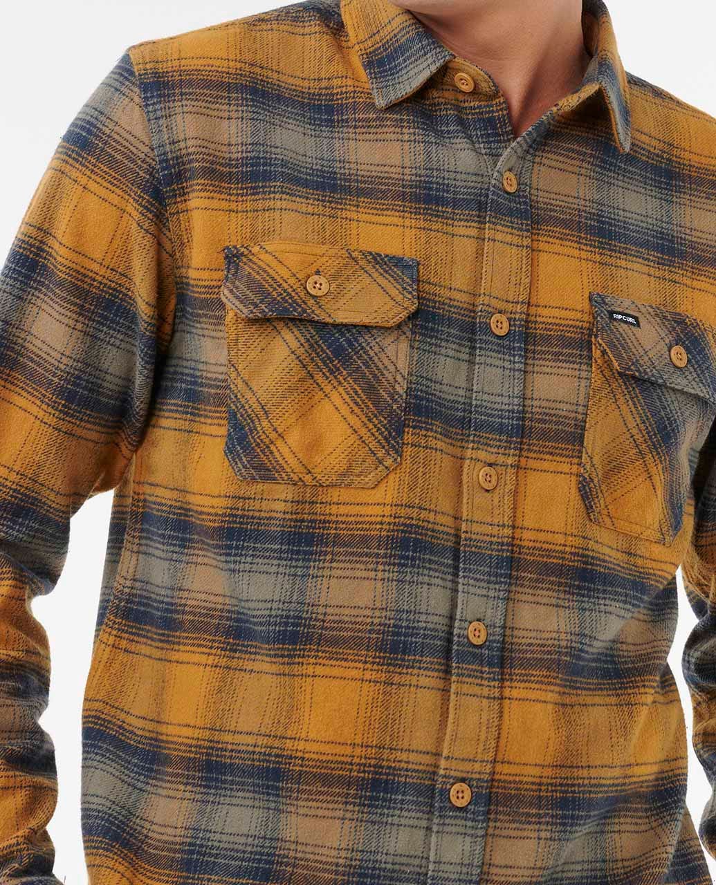 Rip Curl Men Count Flannel Shirt