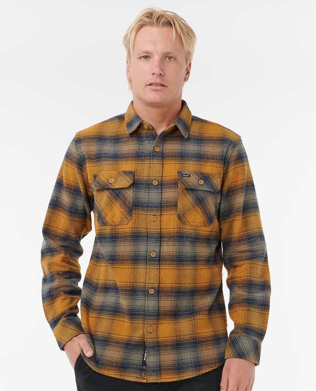 Rip Curl Men Count Flannel Shirt
