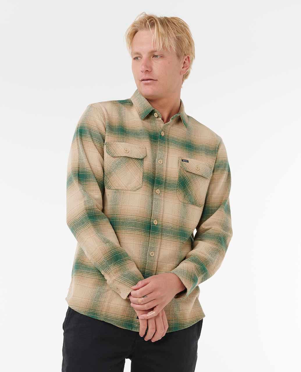 Rip Curl Men Count Flannel Shirt