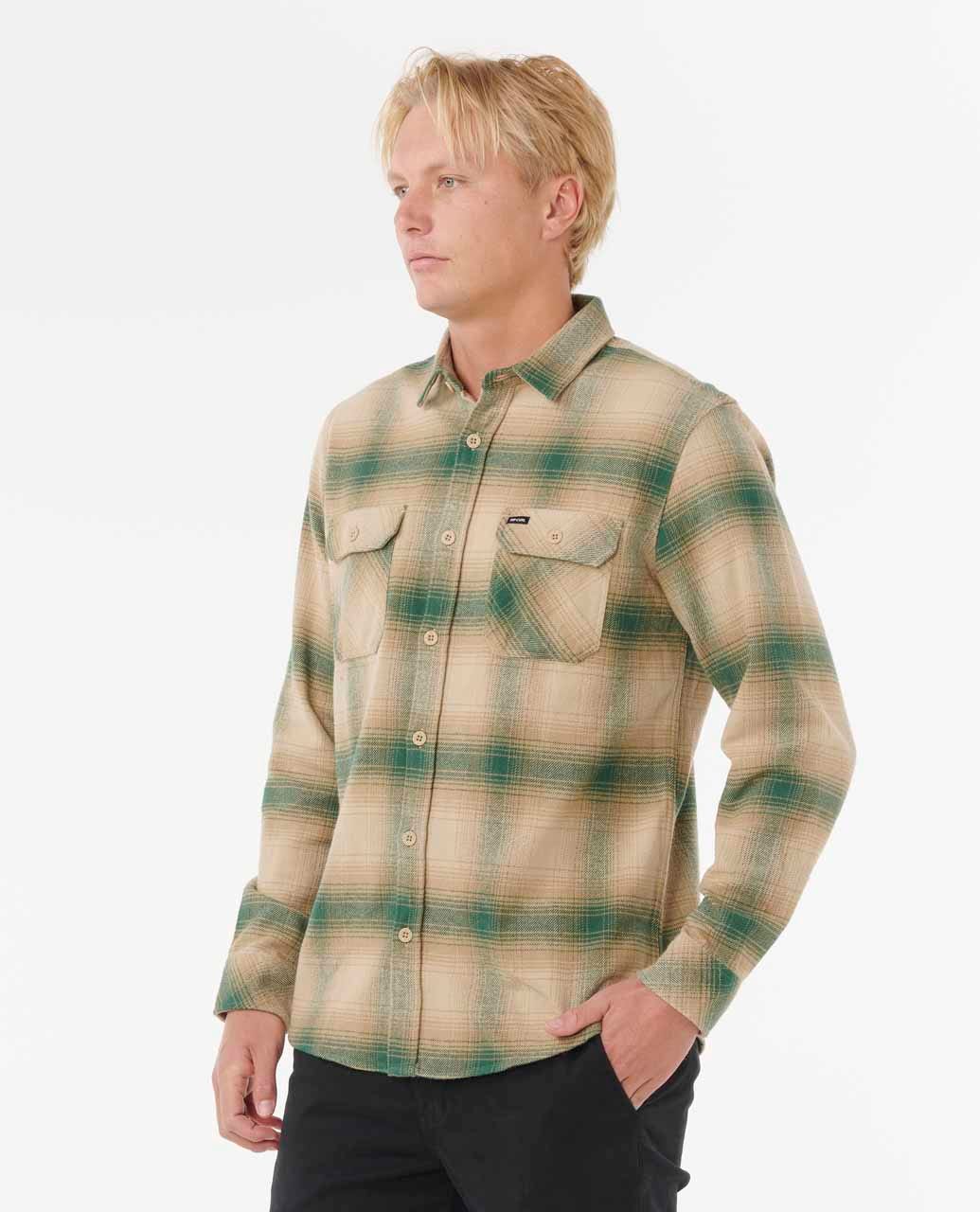Rip Curl Men Count Flannel Shirt