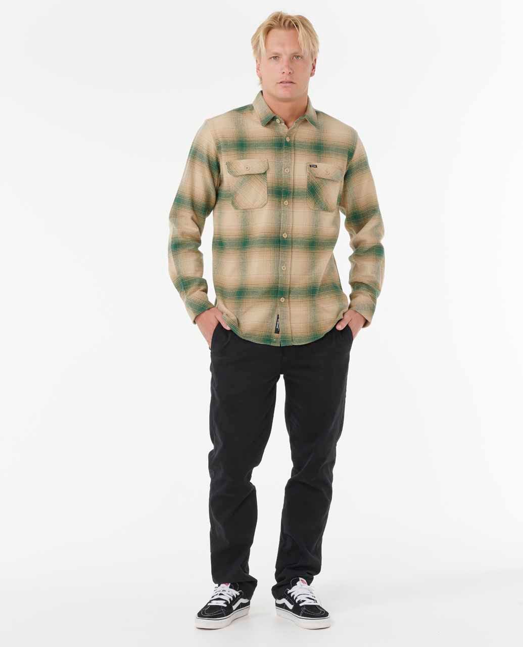 Rip Curl Men Count Flannel Shirt