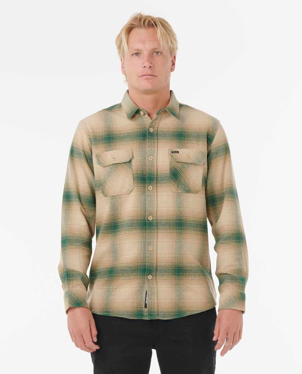 Rip Curl Men Count Flannel Shirt