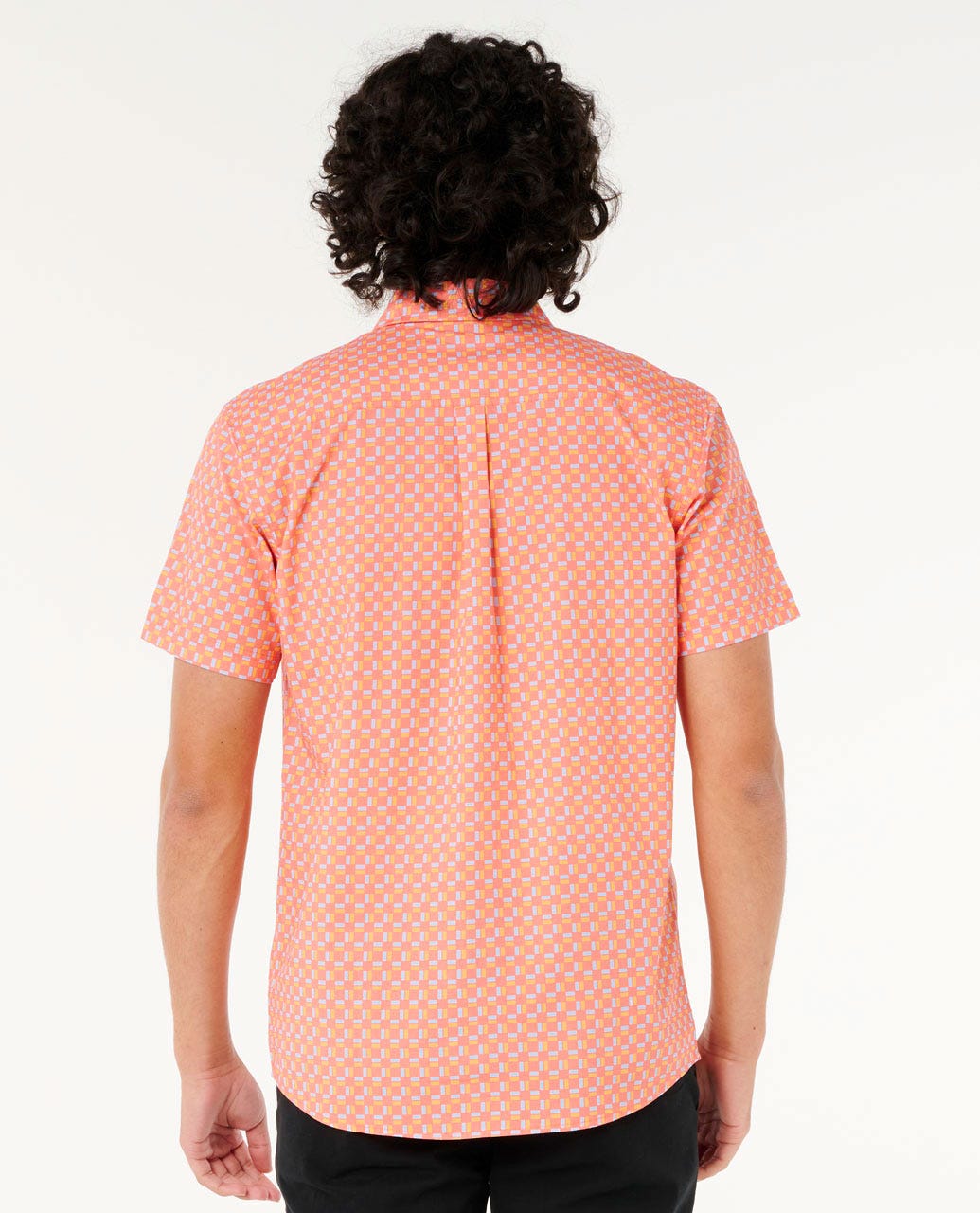Rip Curl Men Fun Times Ditsy Short Sleeve Shirt