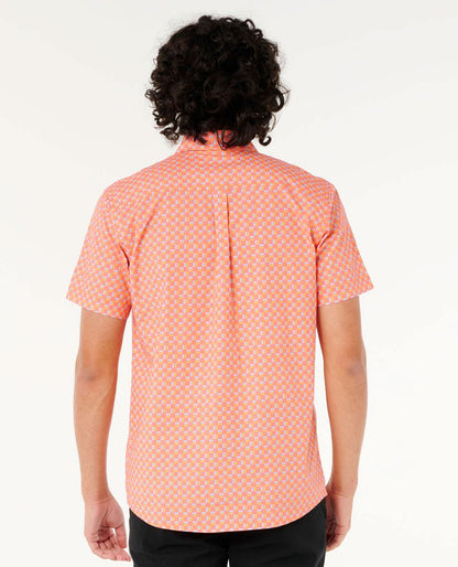 Rip Curl Men Fun Times Ditsy Short Sleeve Shirt