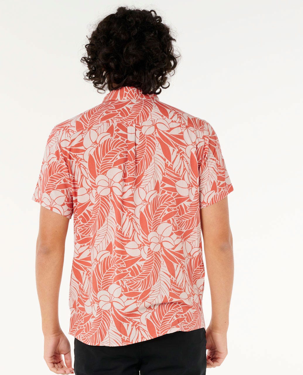 Rip Curl Men Fun Times Floral Short Sleeve Shirt