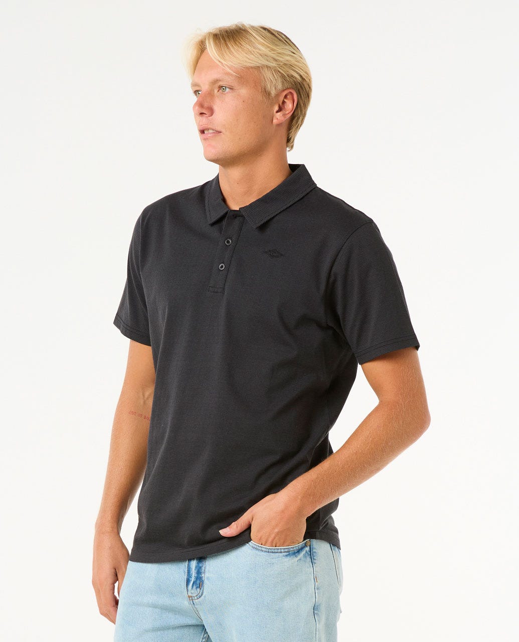 Rip Curl Men Easy As Relaxed Polo