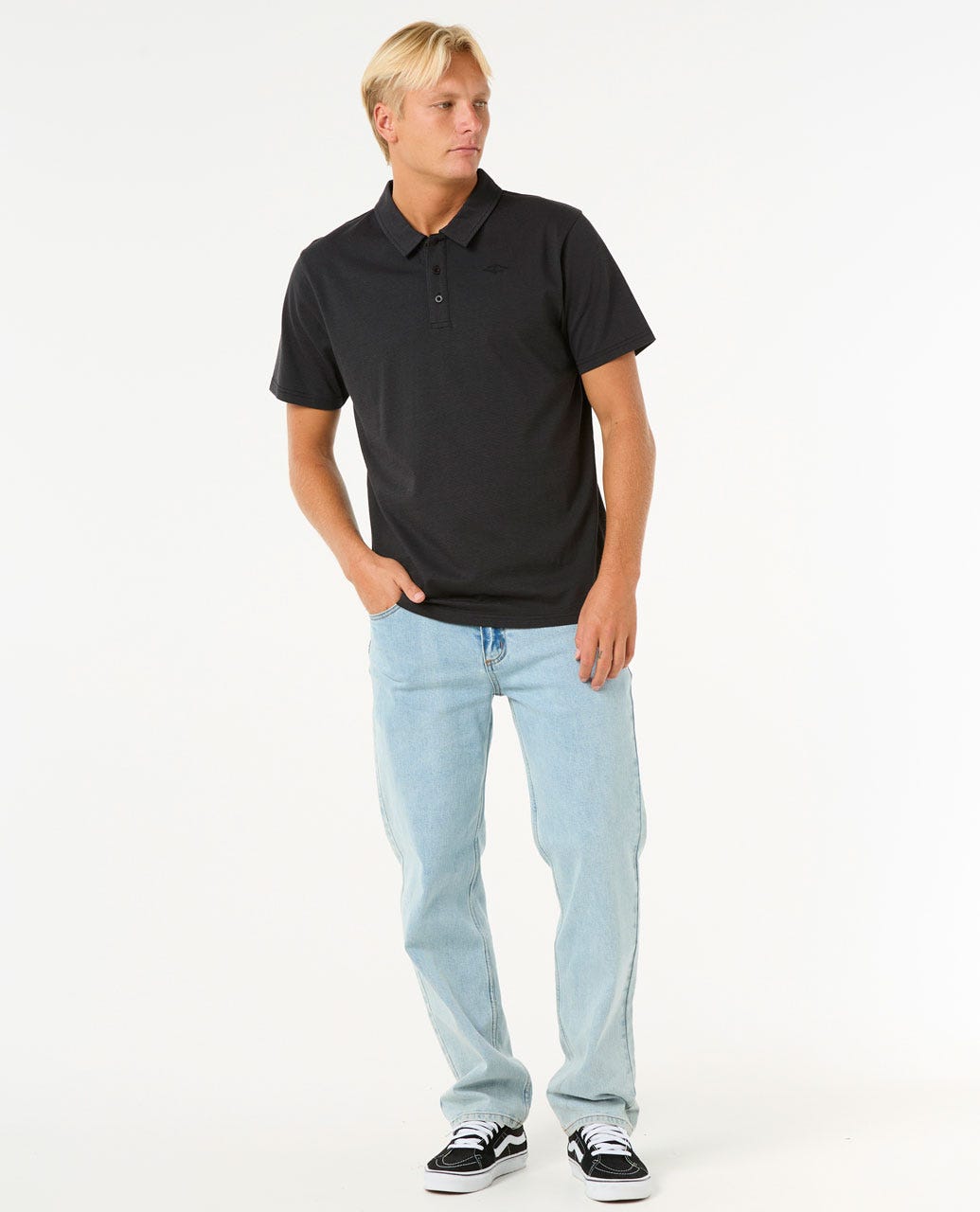 Rip Curl Men Easy As Relaxed Polo