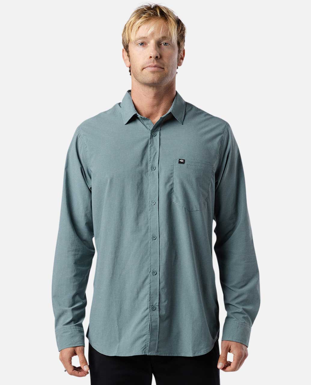 Rip Curl Men Classic Surf Tech Long Sleeve Shirt