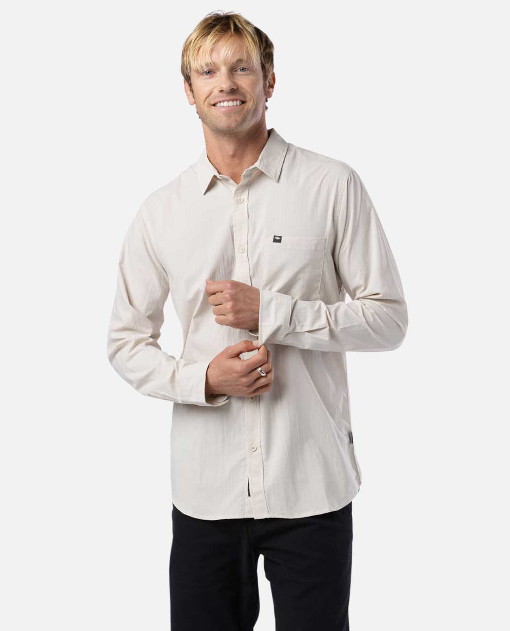 Rip Curl Men Classic Surf Tech Long Sleeve Shirt