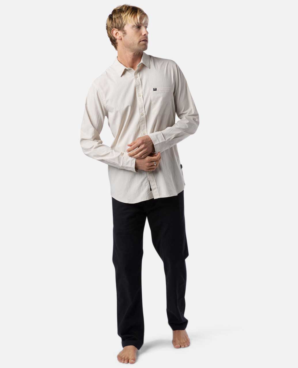 Rip Curl Men Classic Surf Tech Long Sleeve Shirt
