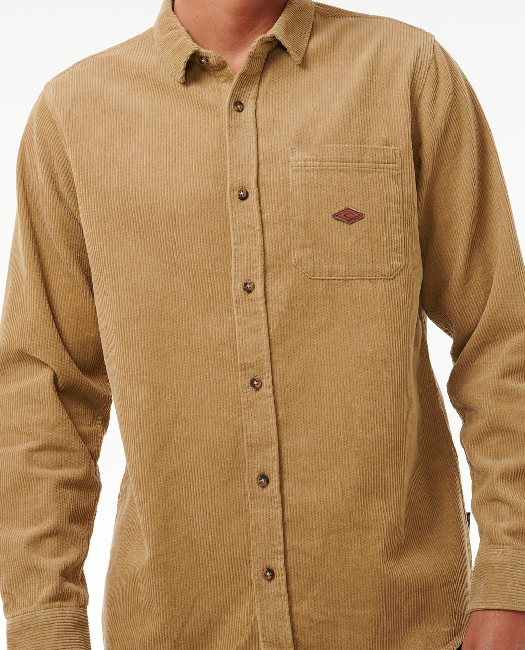 Rip Curl Men Classic Surf Cord Long Sleeve Shirt