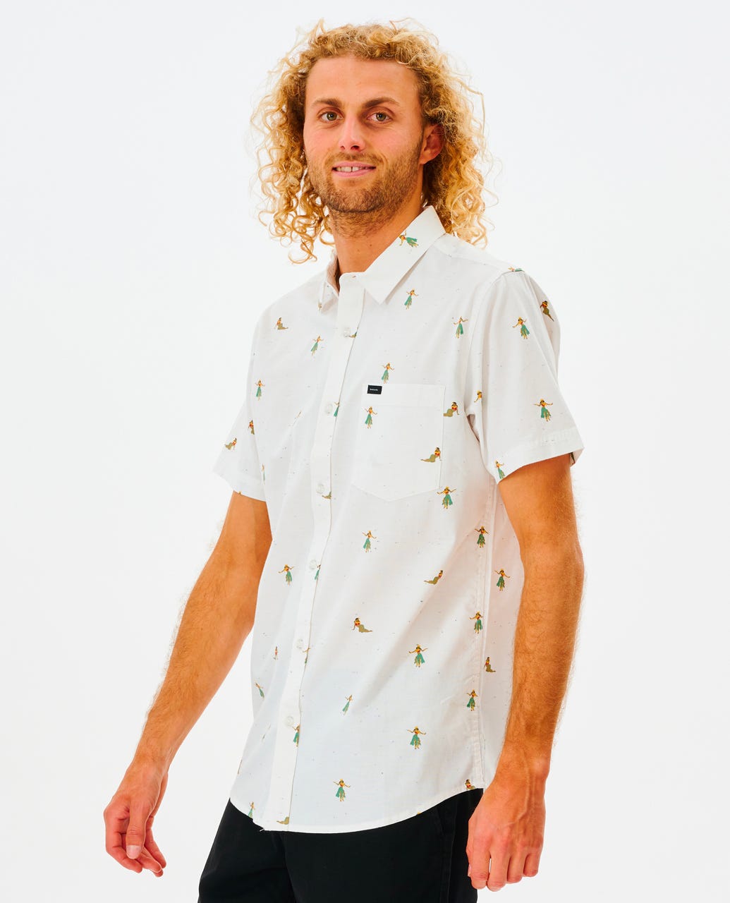 Rip Curl Men Hula Breach Short Sleeve Shirt