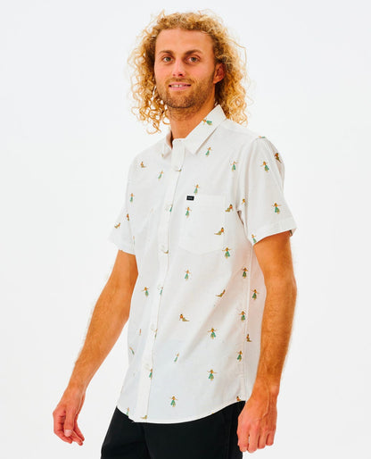 Rip Curl Men Hula Breach Short Sleeve Shirt