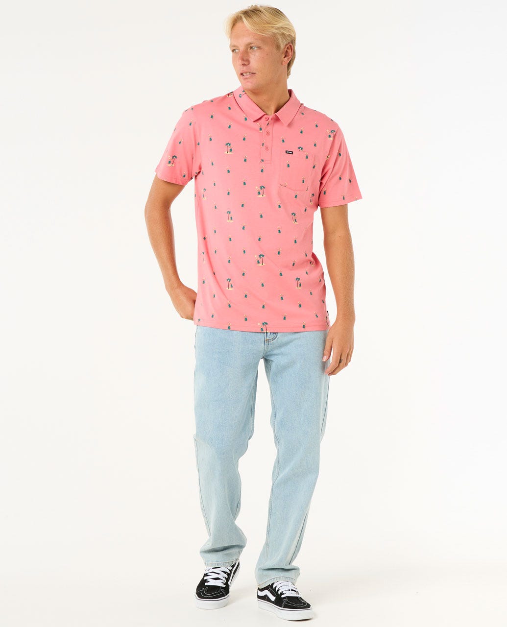 Rip Curl Men Fun Times Relaxed Polo