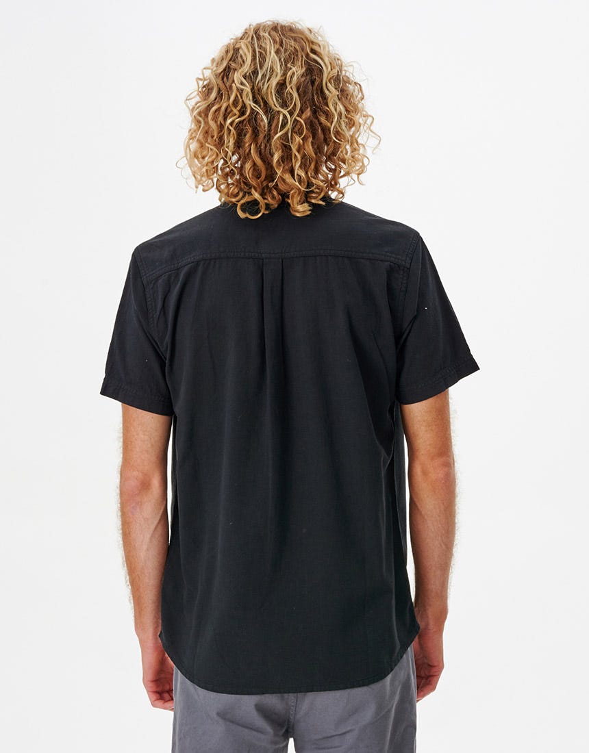 Rip Curl Men Classic Surf Washed Short Sleeve Shirt
