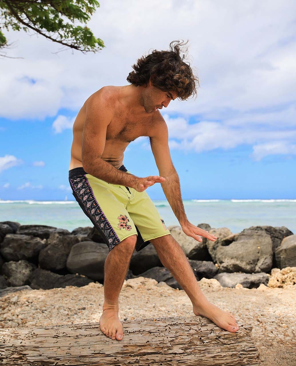 Rip Curl Men Mirage Sideways 19" Boardshort