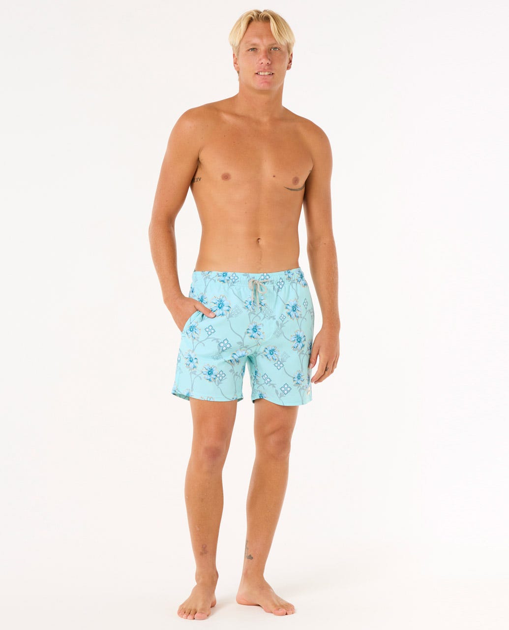 Rip Curl Men Surf Revival Floral Volley 16" Boardshorts